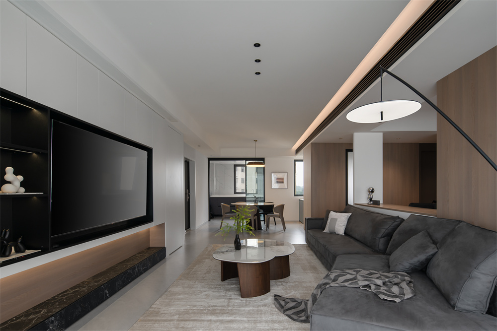 135㎡意式簡約風格,整木定制設(shè)計案例(圖4) 4.jpg