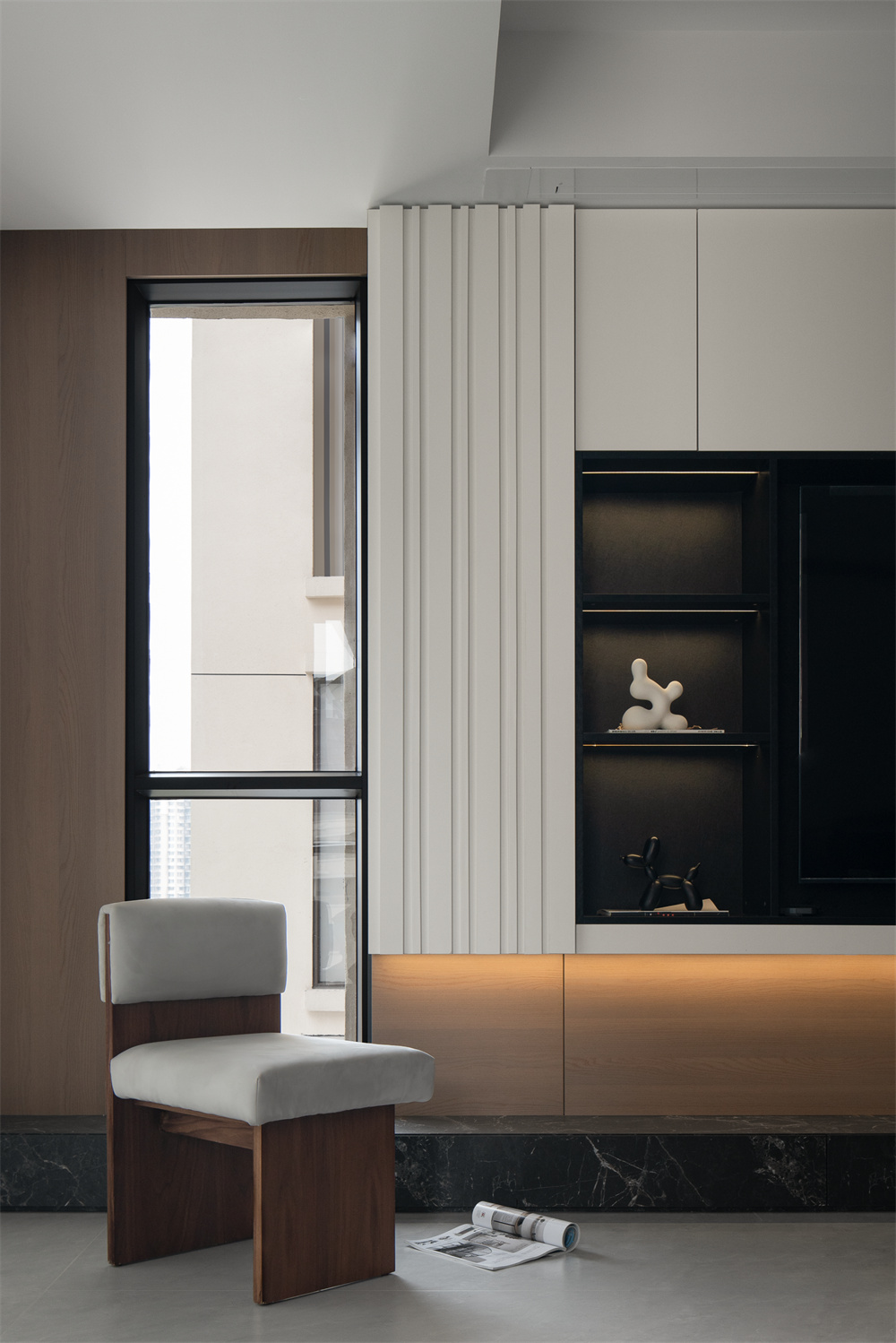 135㎡意式簡約風格,整木定制設(shè)計案例(圖7) 7.jpg